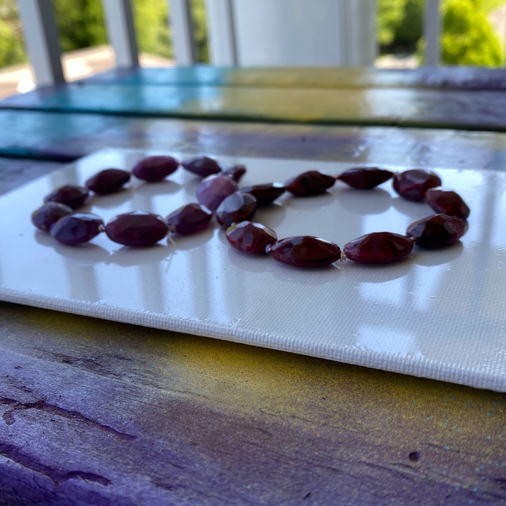 Jewel Toned Beaded Bracelets